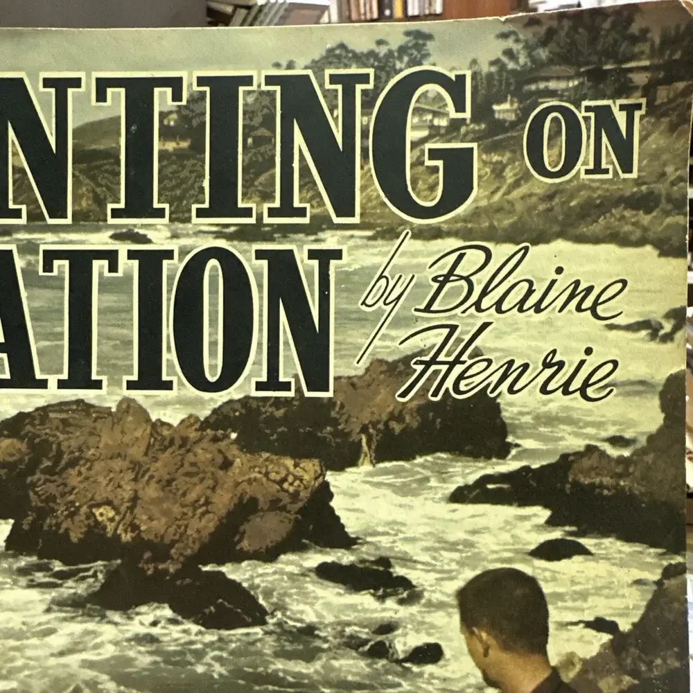 Vintage Painting On Location‎ by Blaine Henrie